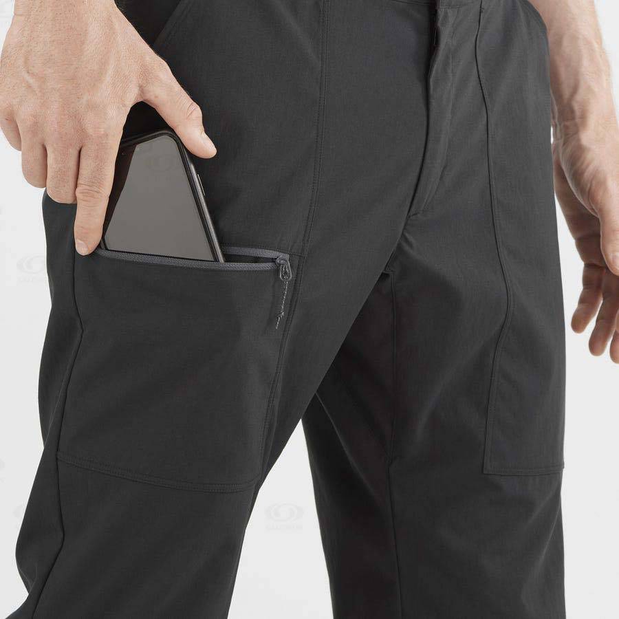 Pantalones Salomon OUTRACK Hombre Negros | MX-O1453