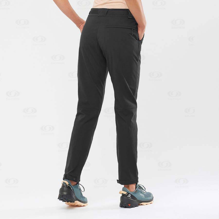 Pantalones Salomon OUTRACK Mujer Negros | MX-M2231