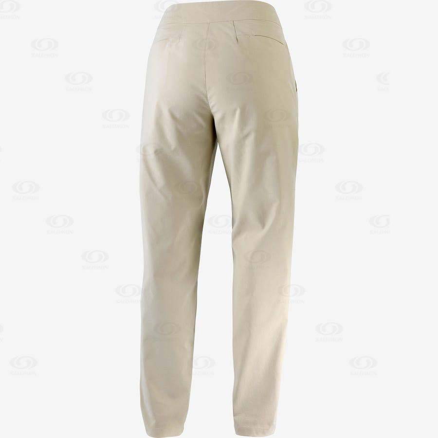 Pantalones Salomon WAYFARER CITY Mujer Blancos | MX-O1929