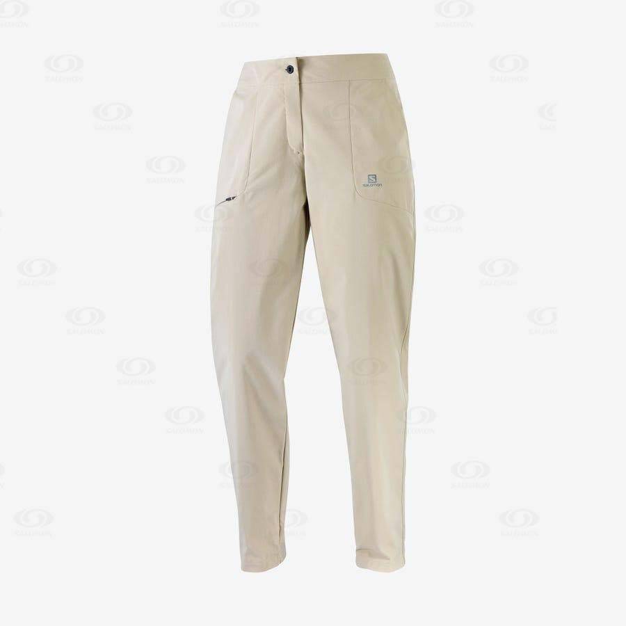 Pantalones Salomon WAYFARER CITY Mujer Blancos | MX-O1929