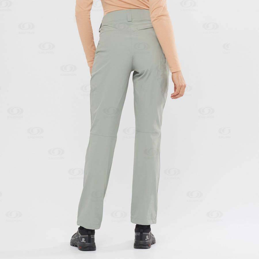 Pantalones Salomon WAYFARER Mujer Grises | MX-O1413