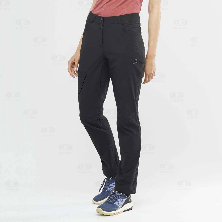 Pantalones Salomon WAYFARER Mujer Negros | MX-O1733