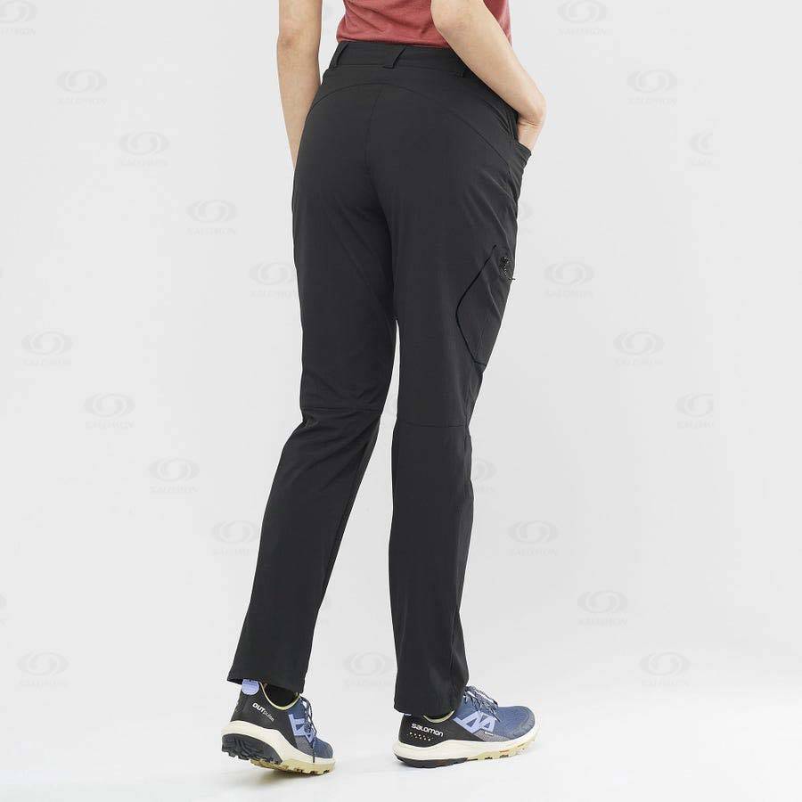 Pantalones Salomon WAYFARER Mujer Negros | MX-O1733