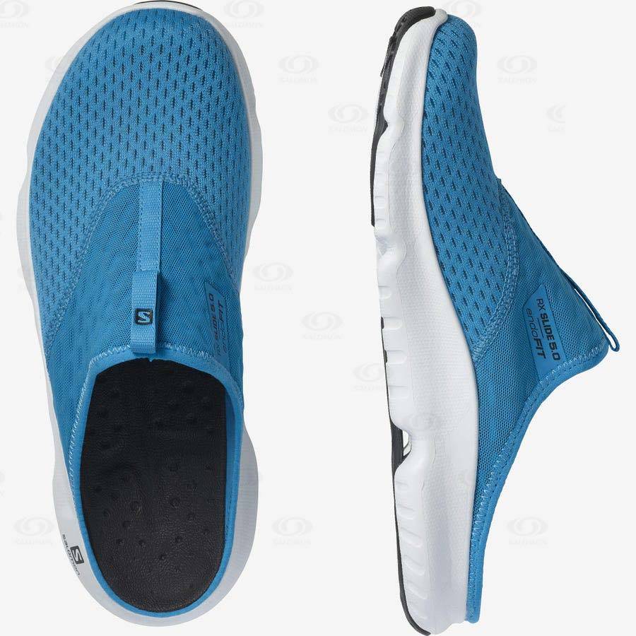 Sandalias Salomon REELAX SLIDE 5.0 Hombre Azules | MX-L1431