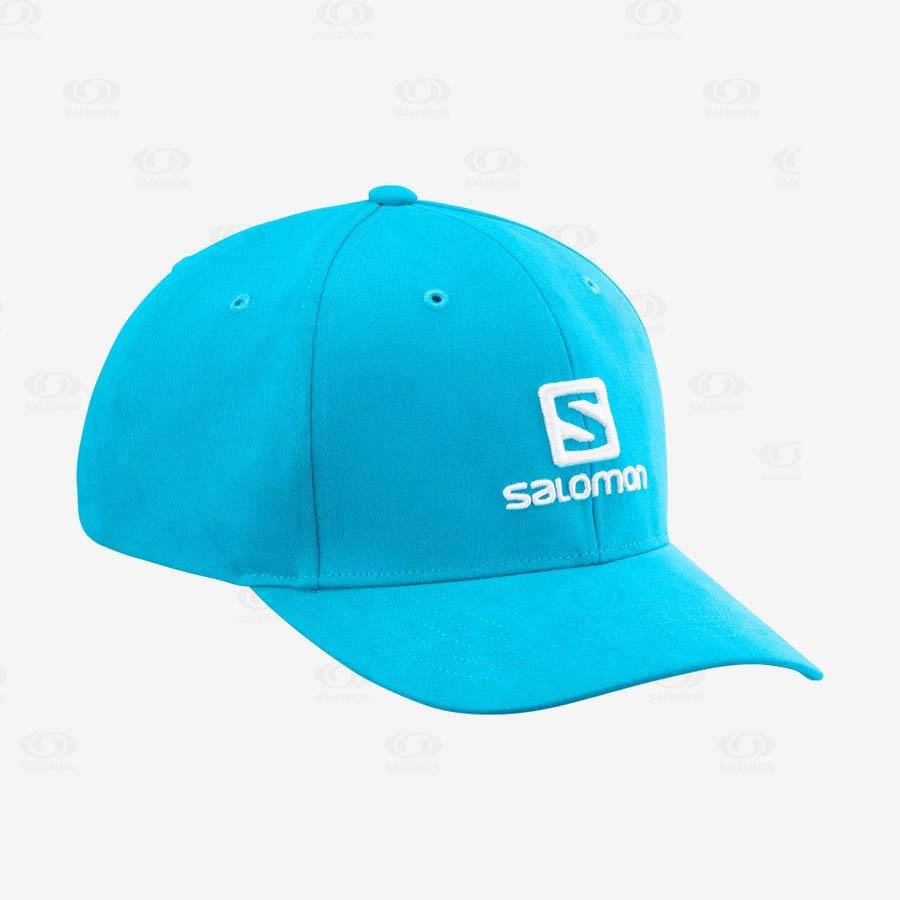 Sombreros Salomon LOGO Hombre Azules | MX-A1451