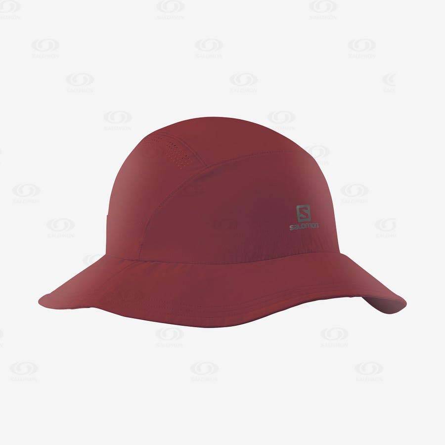 Sombreros Salomon MOUNTAIN Hombre Rojos | MX-N2219