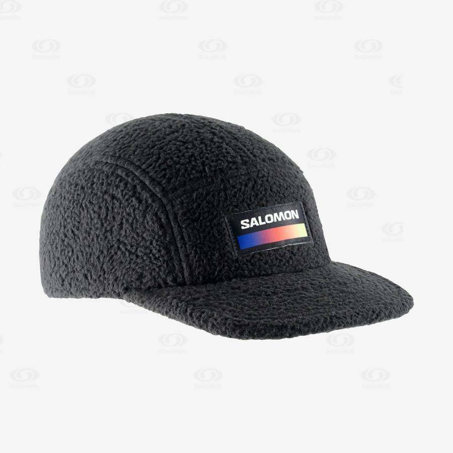 Sombreros Salomon OUTLIFE SWEET FLEECE Hombre Negros | MX-M1349