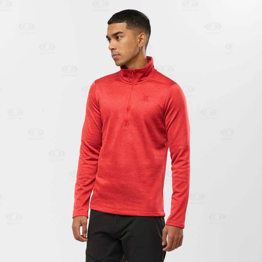 Sudadera Salomon ESSENTIAL LIGHTWARM SEAMLESS Hombre Naranjas | MX-L1375