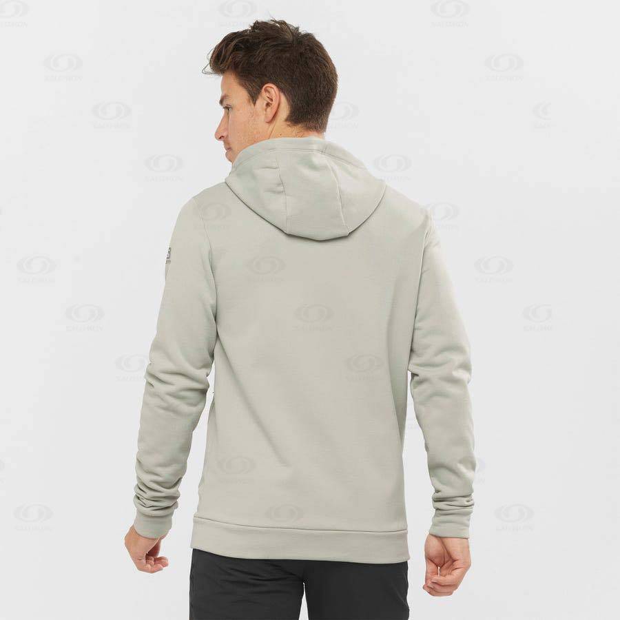 Sudadera Salomon ESSENTIAL WARM FLEECE Hombre Beige | MX-L1928