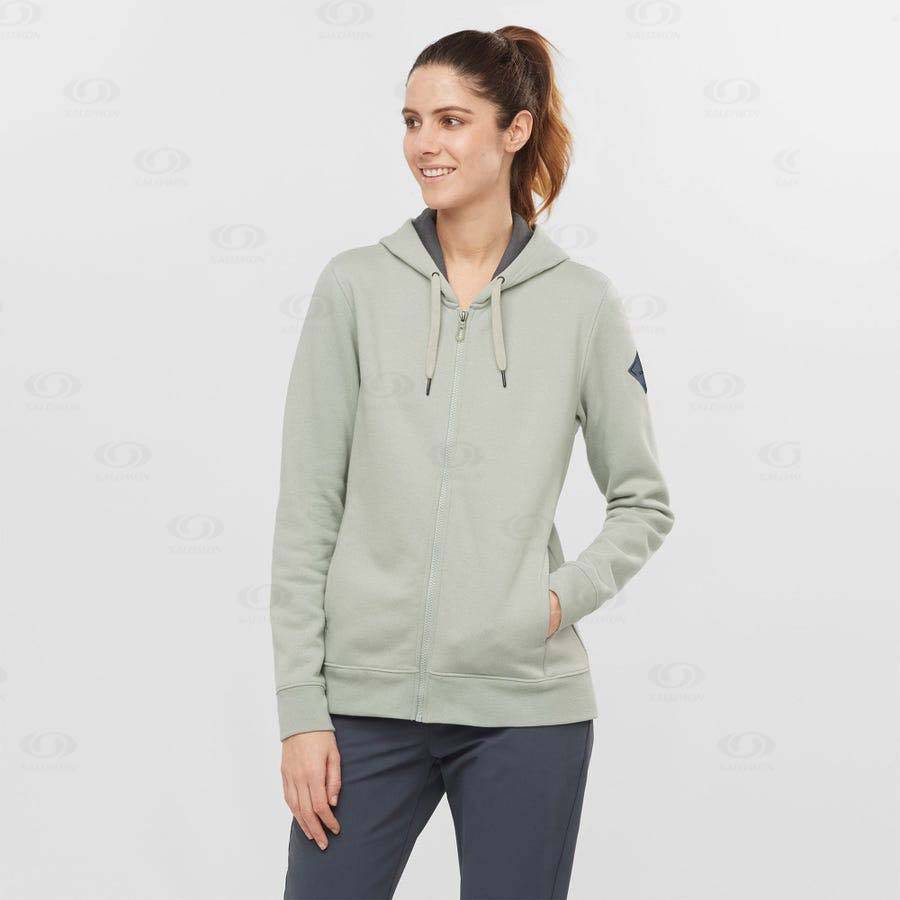 Sudadera Salomon ESSENTIAL WARM SALOMON Mujer Beige | MX-L1263