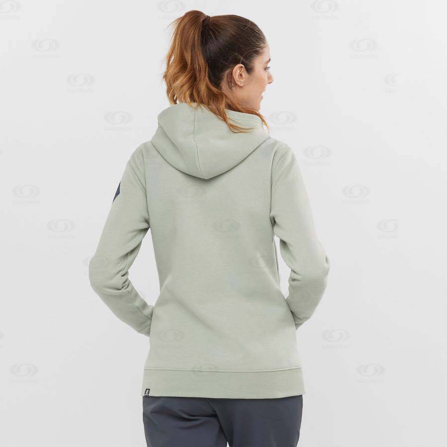 Sudadera Salomon ESSENTIAL WARM SALOMON Mujer Beige | MX-L1263