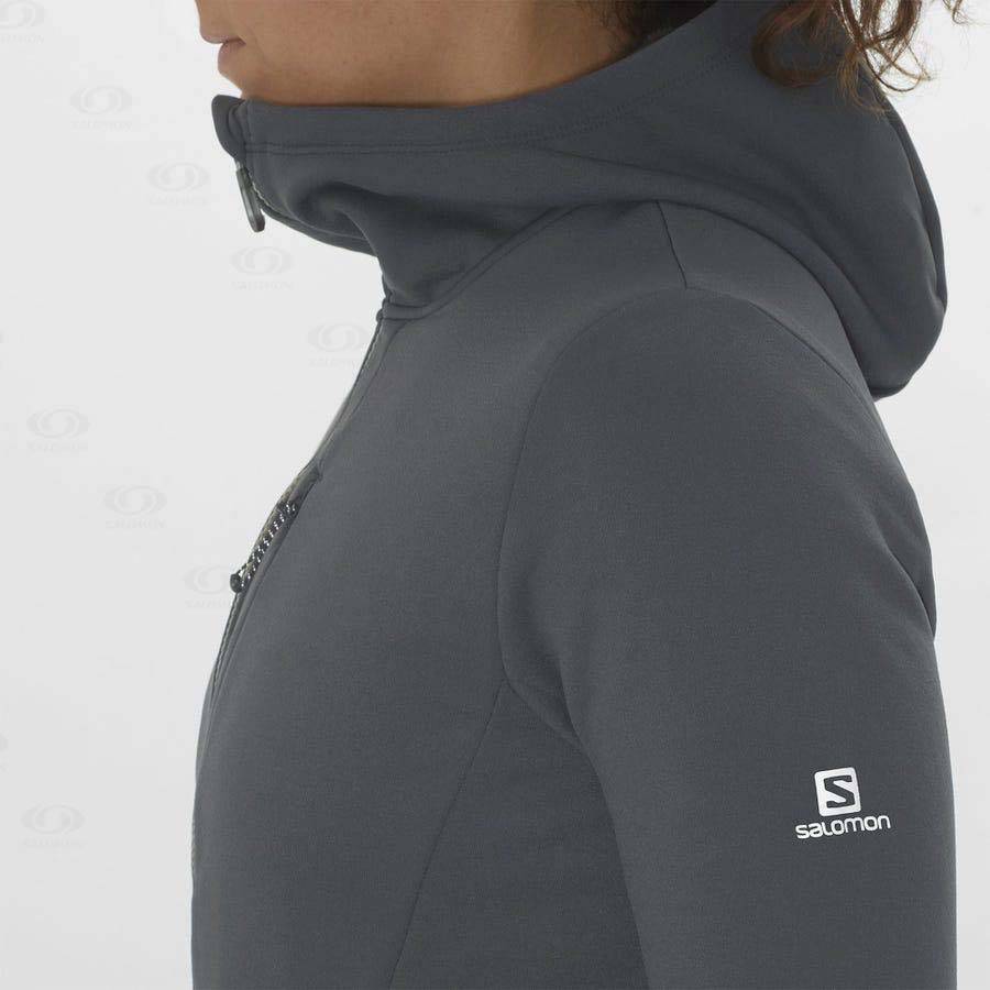 Sudadera Salomon ESSENTIAL XWARM Mujer Negros | MX-O1336