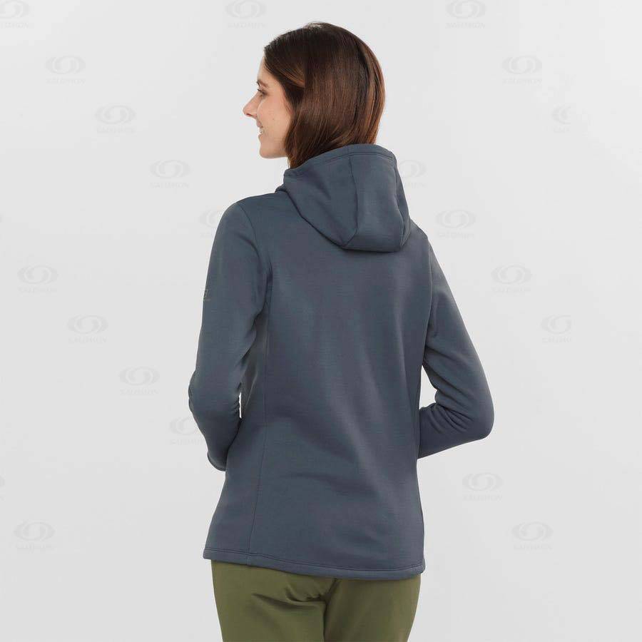 Sudadera Salomon ESSENTIAL XWARM Mujer Negros | MX-O1336