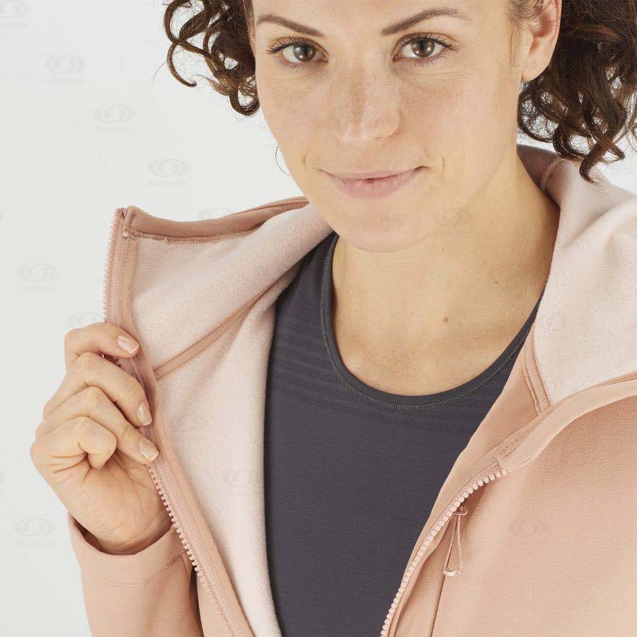 Sudadera Salomon ESSENTIAL XWARM Mujer Rosas | MX-S1877