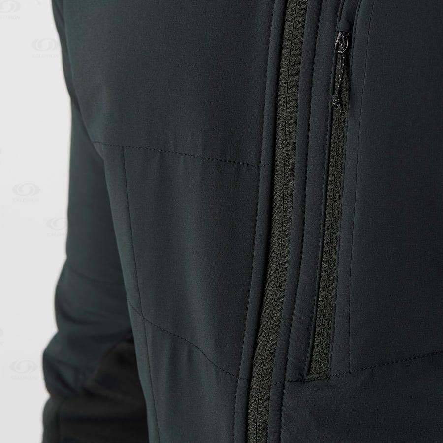 Sudadera Salomon OUTLINE WARM HYBRID Hombre Negros | MX-N1148