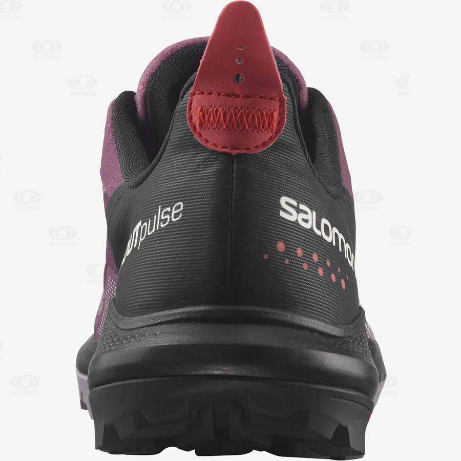 Tenis Impermeables Salomon OUTPULSE GORE-TEX Mujer Morados | MX-S1198