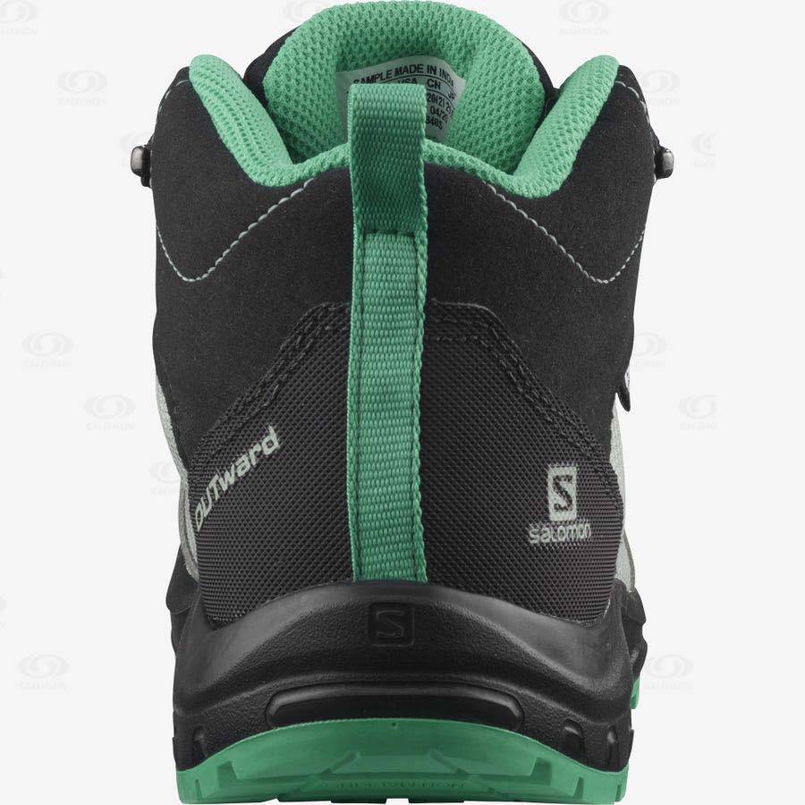 Tenis Impermeables Salomon OUTWARD CLIMASALOMON™ Niños Verde Menta | MX-L2341