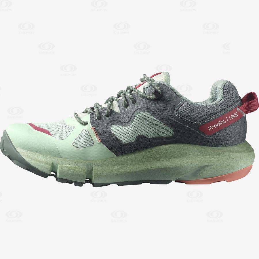 Tenis Impermeables Salomon PREDICT HIKE GORE-TEX Mujer Turquesa | MX-O1586