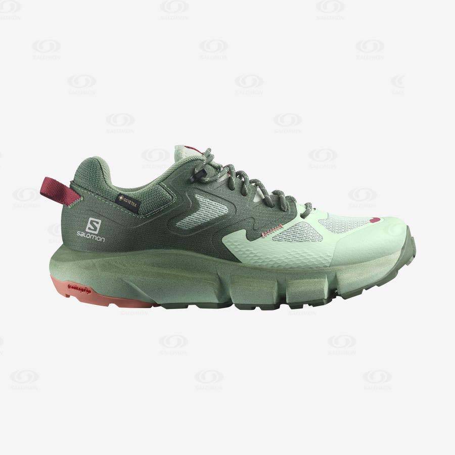 Tenis Impermeables Salomon PREDICT HIKE GORE-TEX Mujer Turquesa | MX-O1586