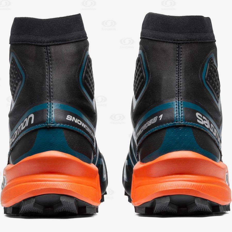 Tenis Impermeables Salomon SNOWCROSS ADVANCED Mujer Negros Verdes | MX-L2614