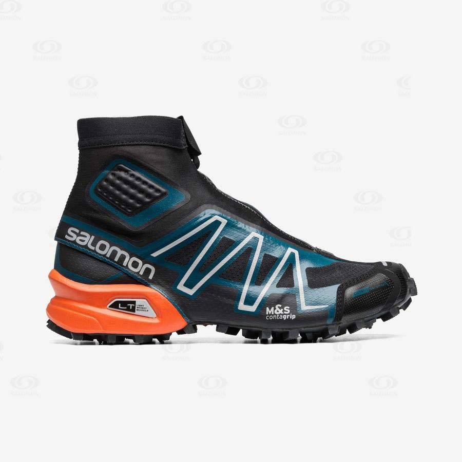 Tenis Impermeables Salomon SNOWCROSS ADVANCED Mujer Negros Verdes | MX-L2614