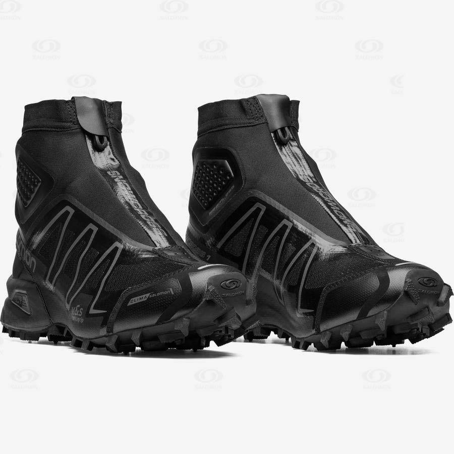 Tenis Impermeables Salomon SNOWCROSS ADVANCED Mujer Negros | MX-O2372