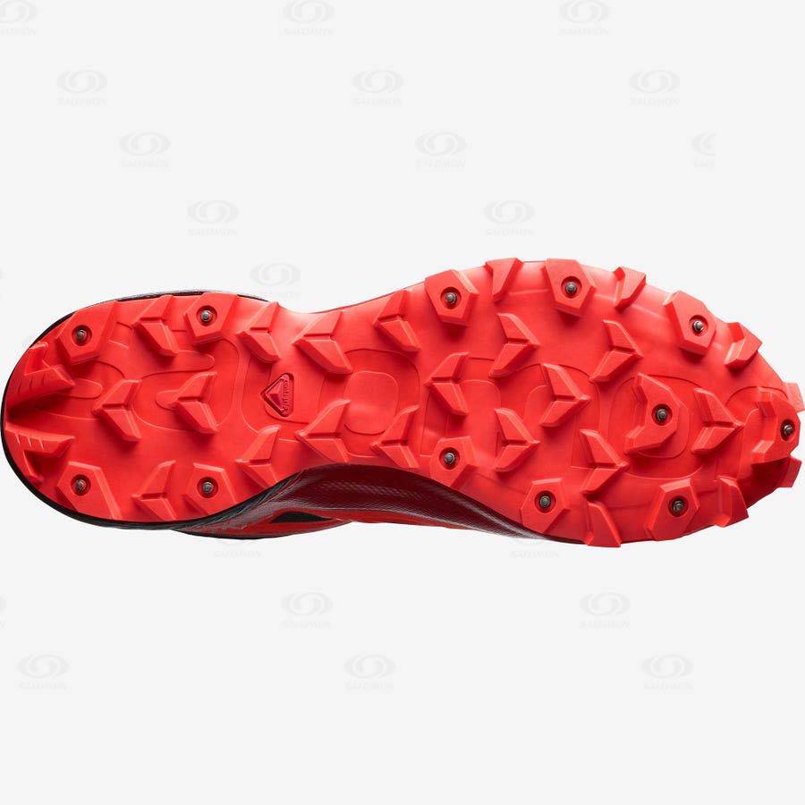 Tenis Impermeables Salomon SNOWSPIKE CLIMASALOMON™ Hombre Negros Rojos | MX-S1163