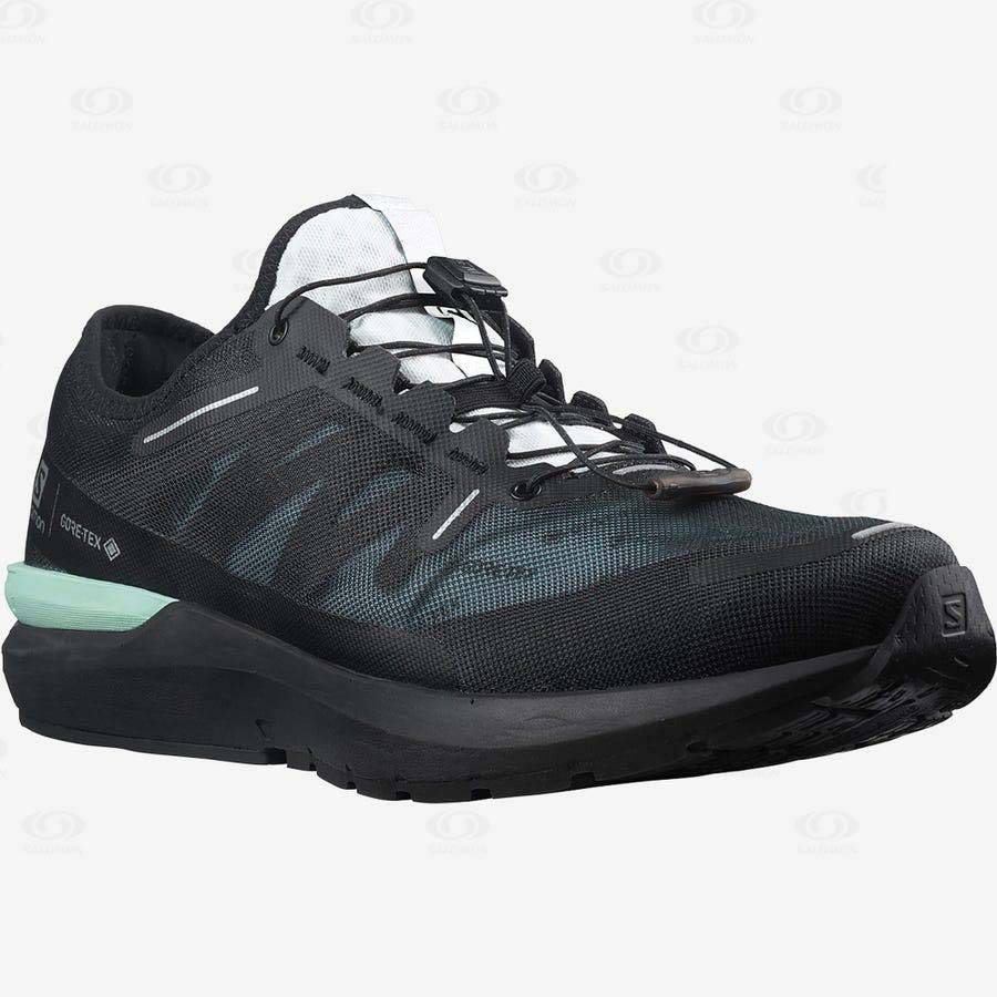 Tenis Impermeables Salomon SONIC 4 GORE-TEX Mujer Negros | MX-O1007