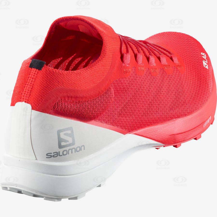 Tenis Impermeables Salomon S/LAB SENSE 8 Mujer Rojos | MX-W1400