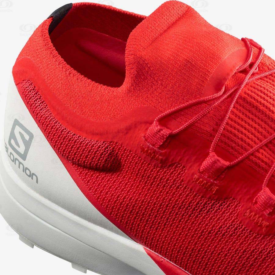 Tenis Impermeables Salomon S/LAB SENSE 8 Mujer Rojos | MX-W1400