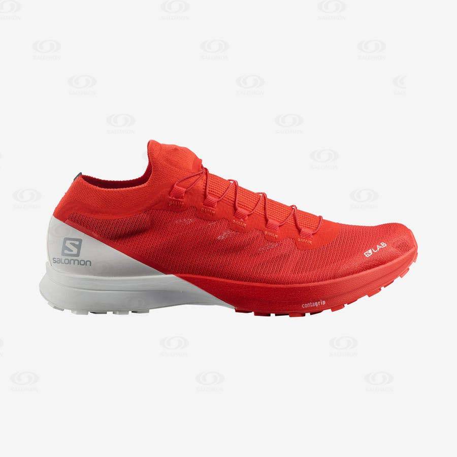 Tenis Impermeables Salomon S/LAB SENSE 8 Mujer Rojos | MX-W1400