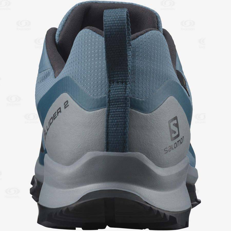 Tenis Impermeables Salomon XA COLLIDER 2 GORE-TEX Hombre Azules | MX-A1773