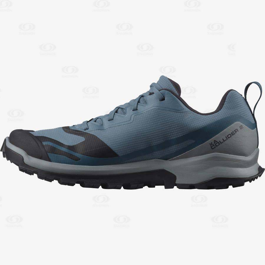 Tenis Impermeables Salomon XA COLLIDER 2 GORE-TEX Hombre Azules | MX-A1773