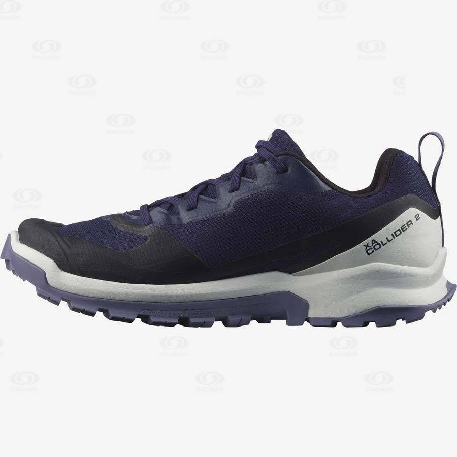 Tenis Impermeables Salomon XA COLLIDER 2 GORE-TEX Mujer Azules | MX-O1124