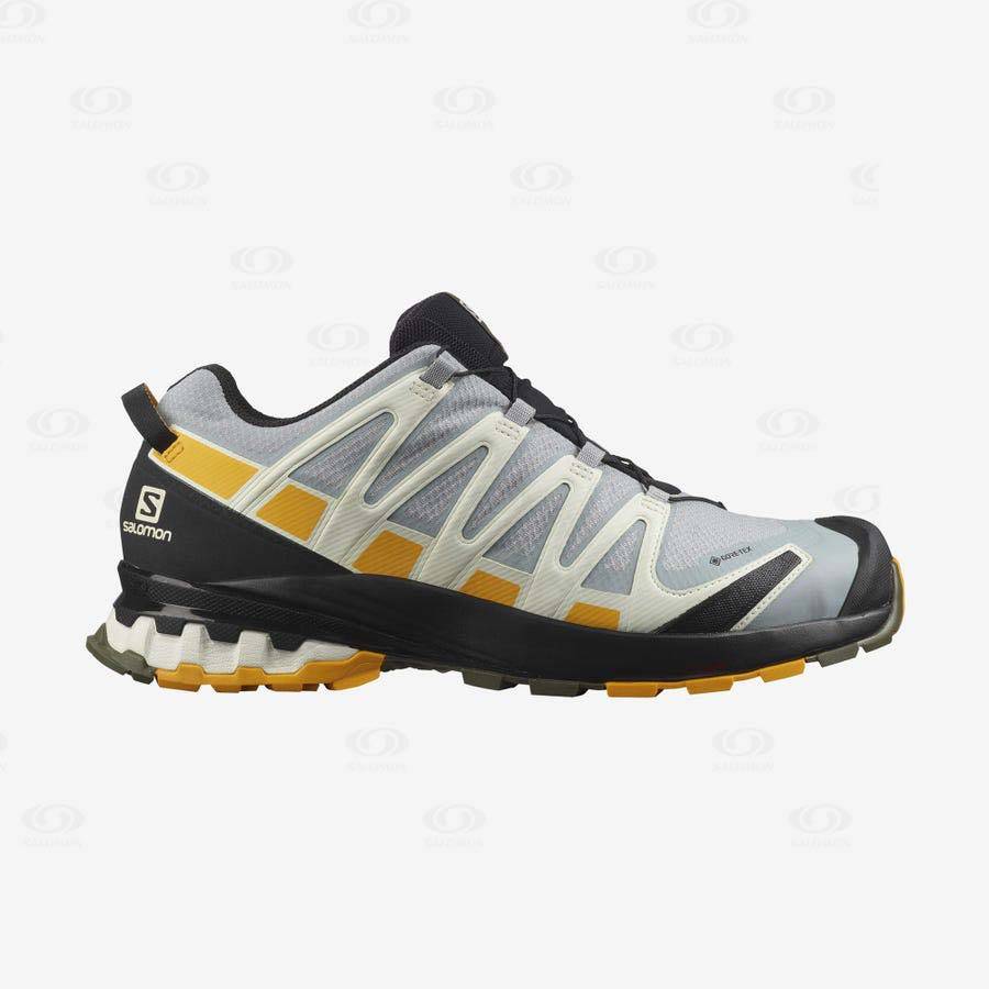 Tenis Impermeables Salomon XA PRO 3D v8 GORE-TEX Hombre Negros Grises | MX-N1813