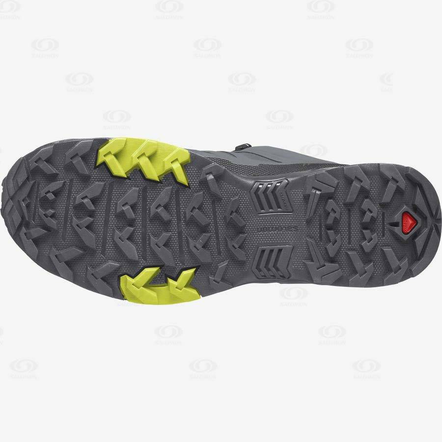 Tenis Impermeables Salomon X ULTRA 4 GORE-TEX Hombre Plateados | MX-N2184