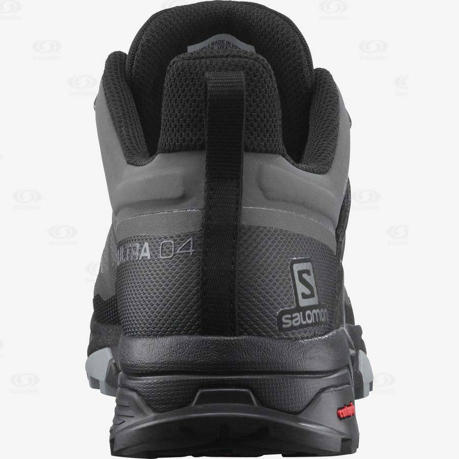 Tenis Impermeables Salomon X ULTRA 4 GORE-TEX Hombre Grises | MX-O2342