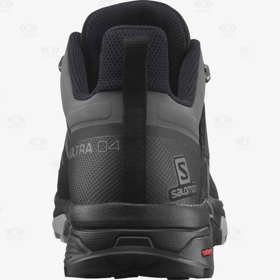 Tenis Impermeables Salomon X ULTRA 4 GORE-TEX Hombre Grises Negros | MX-S1310