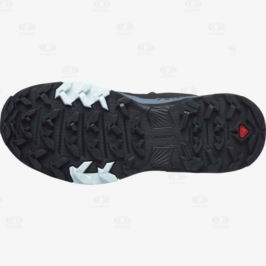 Tenis Impermeables Salomon X ULTRA 4 GORE-TEX Mujer Negros | MX-S2276