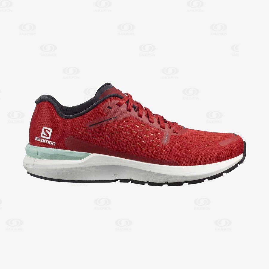 Tenis Para Correr Salomon SONIC 4 Balance Hombre Rojos | MX-O2414