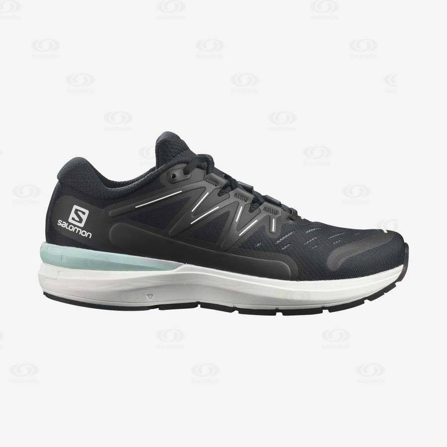 Tenis Para Correr Salomon SONIC 4 Confidence Hombre Negros Blancos | MX-N2387