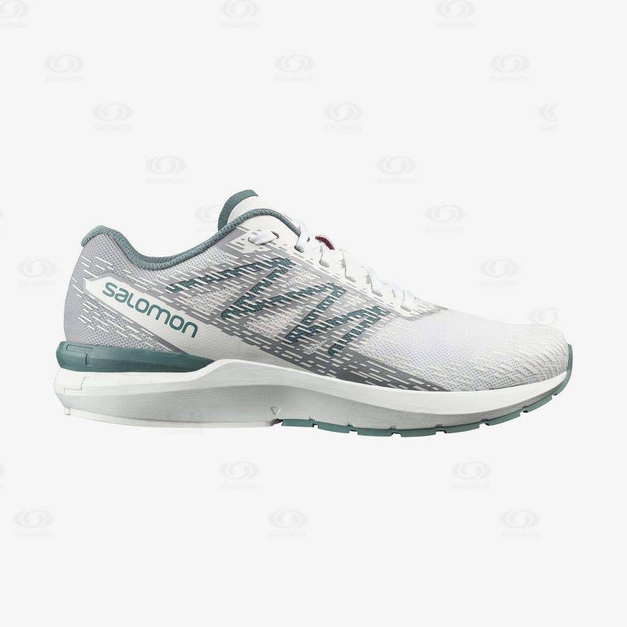 Tenis Para Correr Salomon SONIC 5 BALANCE Hombre Blancos | MX-S1912