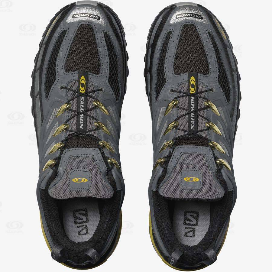 Tenis Salomon ACS PRO ADVANCED Hombre Grises Amarillos | MX-A1507