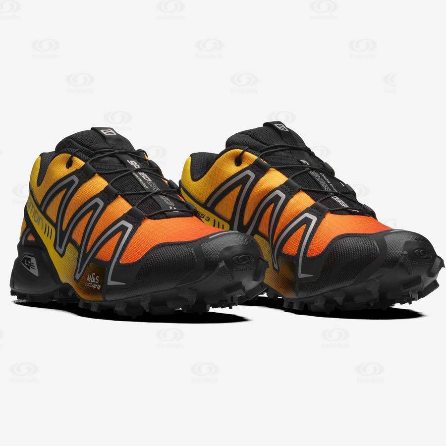 Tenis Salomon SPEEDCROSS 3 GRADIENT Hombre Amarillos | MX-S1296