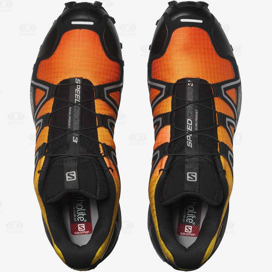 Tenis Salomon SPEEDCROSS 3 GRADIENT Hombre Amarillos | MX-S1296