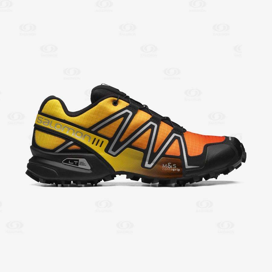 Tenis Salomon SPEEDCROSS 3 GRADIENT Hombre Amarillos | MX-S1296