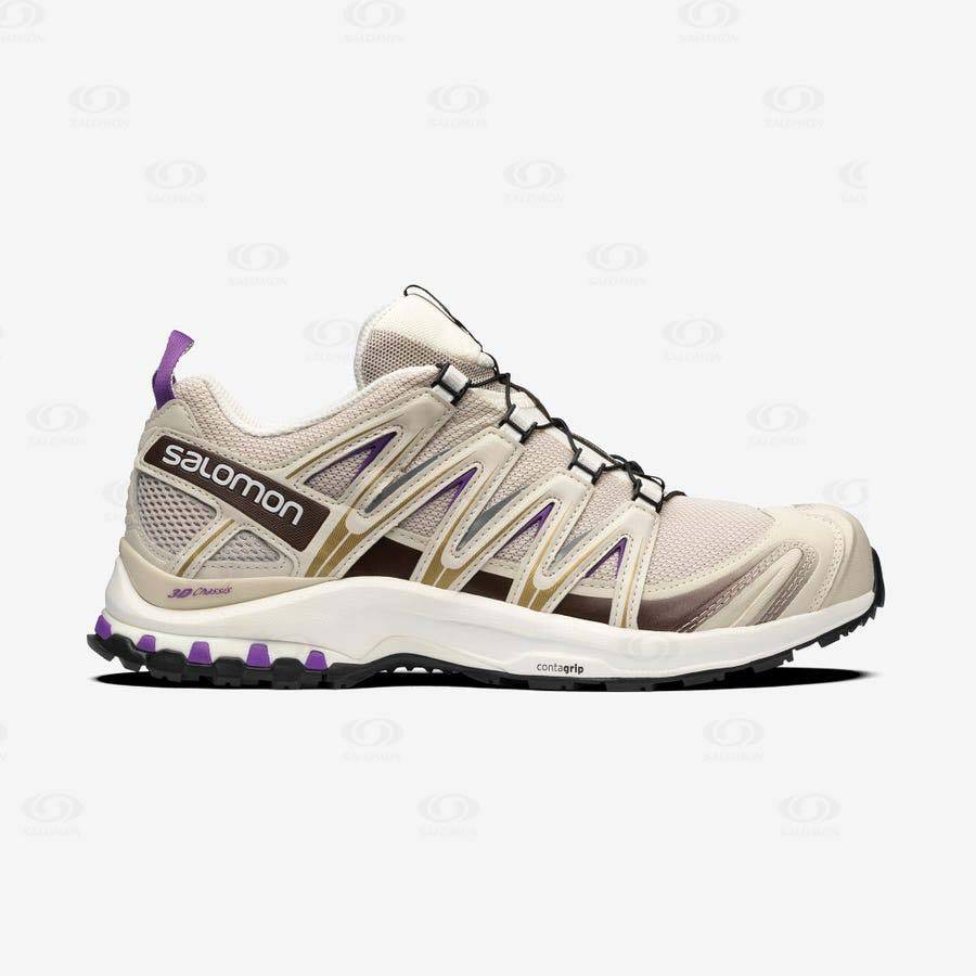 Tenis Salomon XA PRO 3D Mujer Beige | MX-O1385