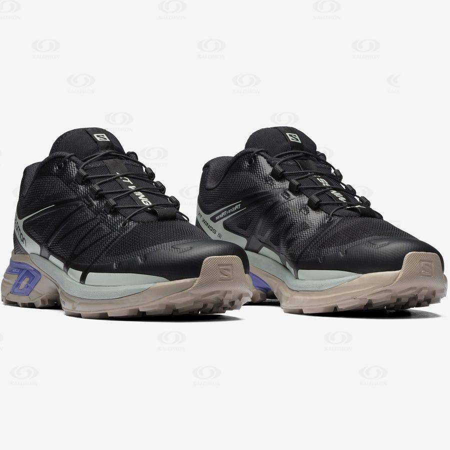 Tenis Salomon XT-WINGS 2 Hombre Negros Azules | MX-L1151