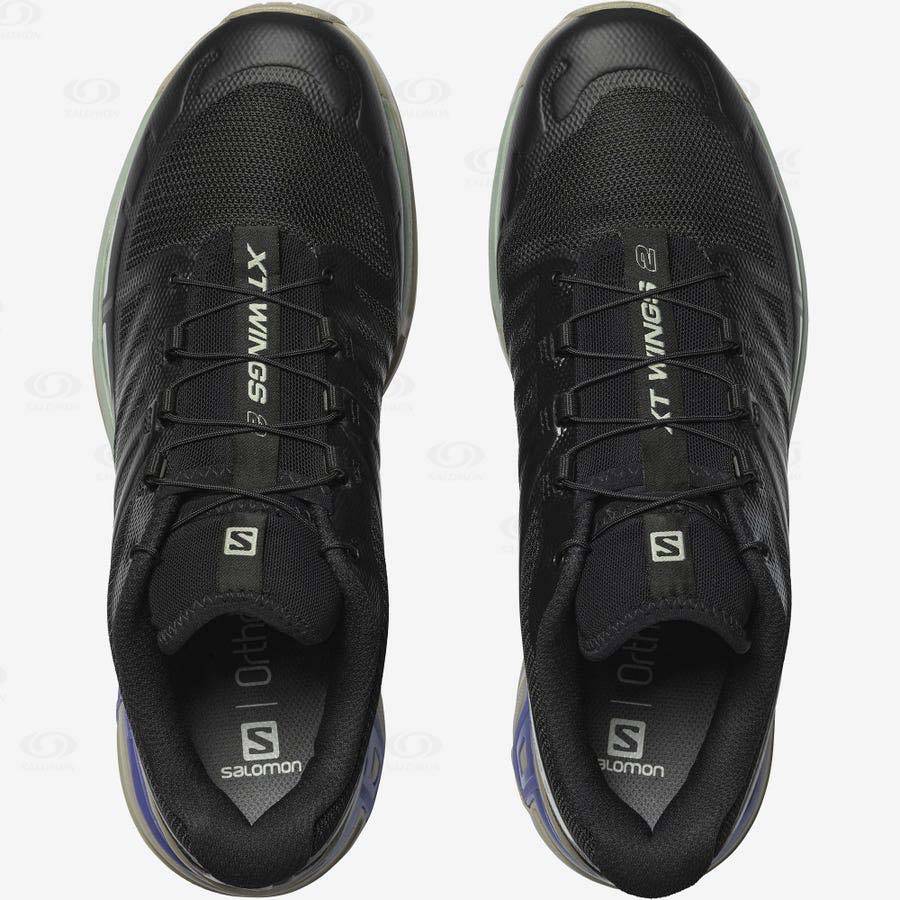 Tenis Salomon XT-WINGS 2 Hombre Negros Azules | MX-L1151