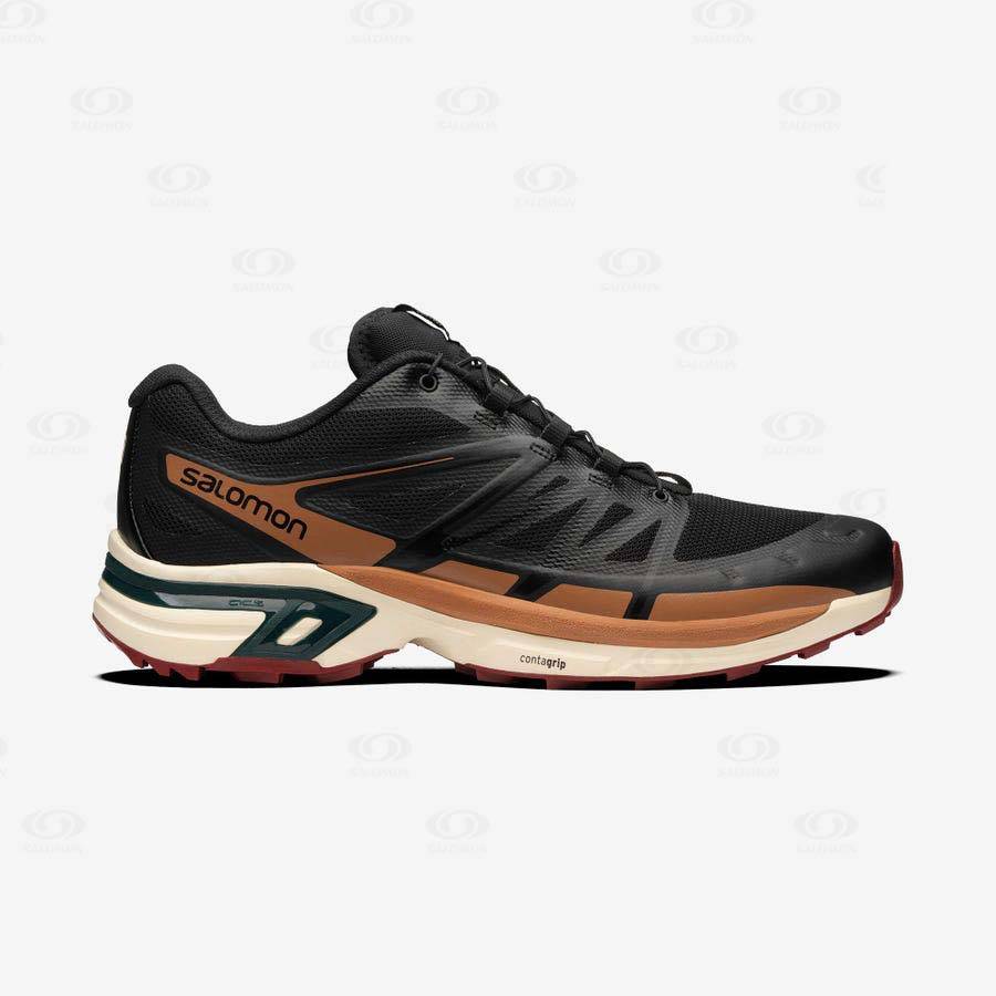 Tenis Salomon XT-WINGS 2 Hombre Negros Cafes | MX-M1776